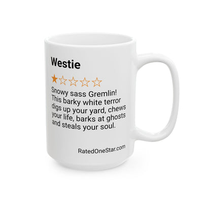 DOGS - WESTIE - WHITE MUG