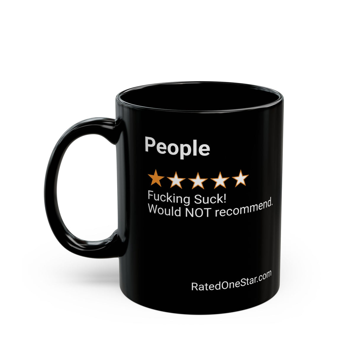 PEOPLE - BLACK MUG