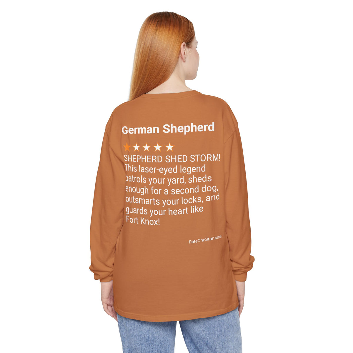 DOGS - GERMAN SHEPHERD - BACK PRINT