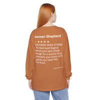 DOGS - GERMAN SHEPHERD - BACK PRINT