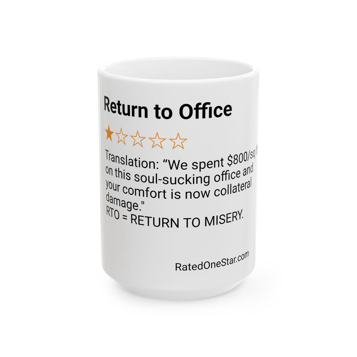 RETURN TO OFFICE - SOUL SUCKING