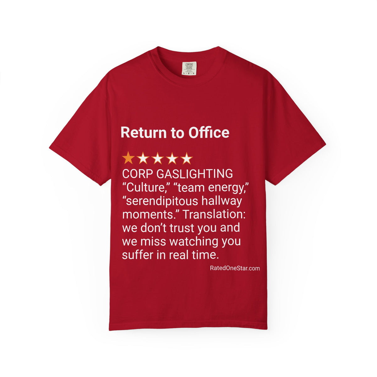 RETURN TO OFFICE - GASLIGHTING