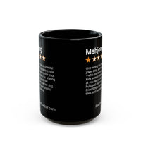 MAHJONG - BAD PASSES - BLACK MUG