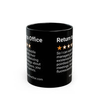 RETURN TO OFFICE - MIDDLE MANAGER - BLACK MUG