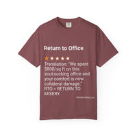 RETURN TO OFFICE - SOUL SUCKING