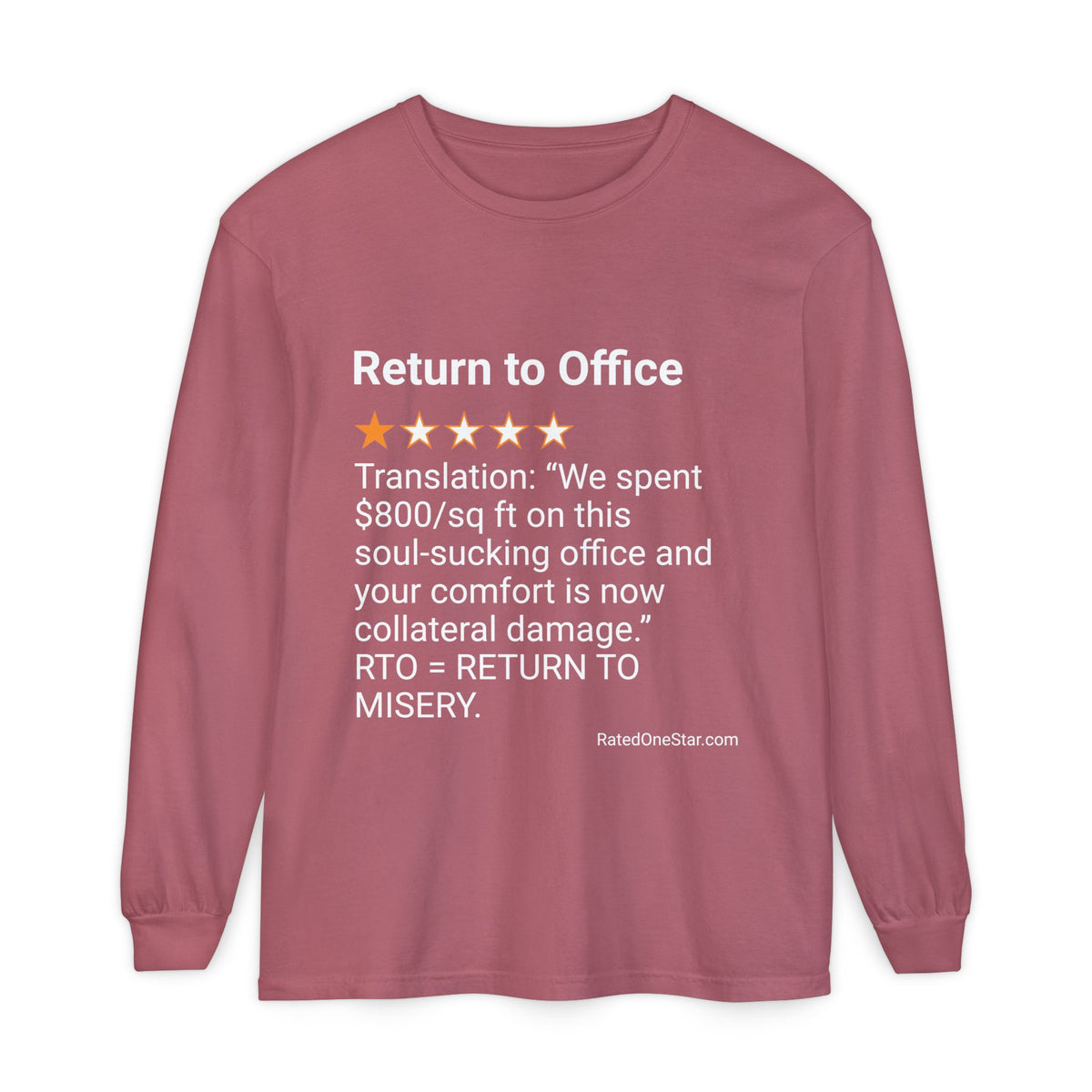 RETURN TO OFFICE - SOUL SUCKING