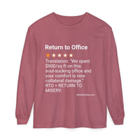 RETURN TO OFFICE - SOUL SUCKING