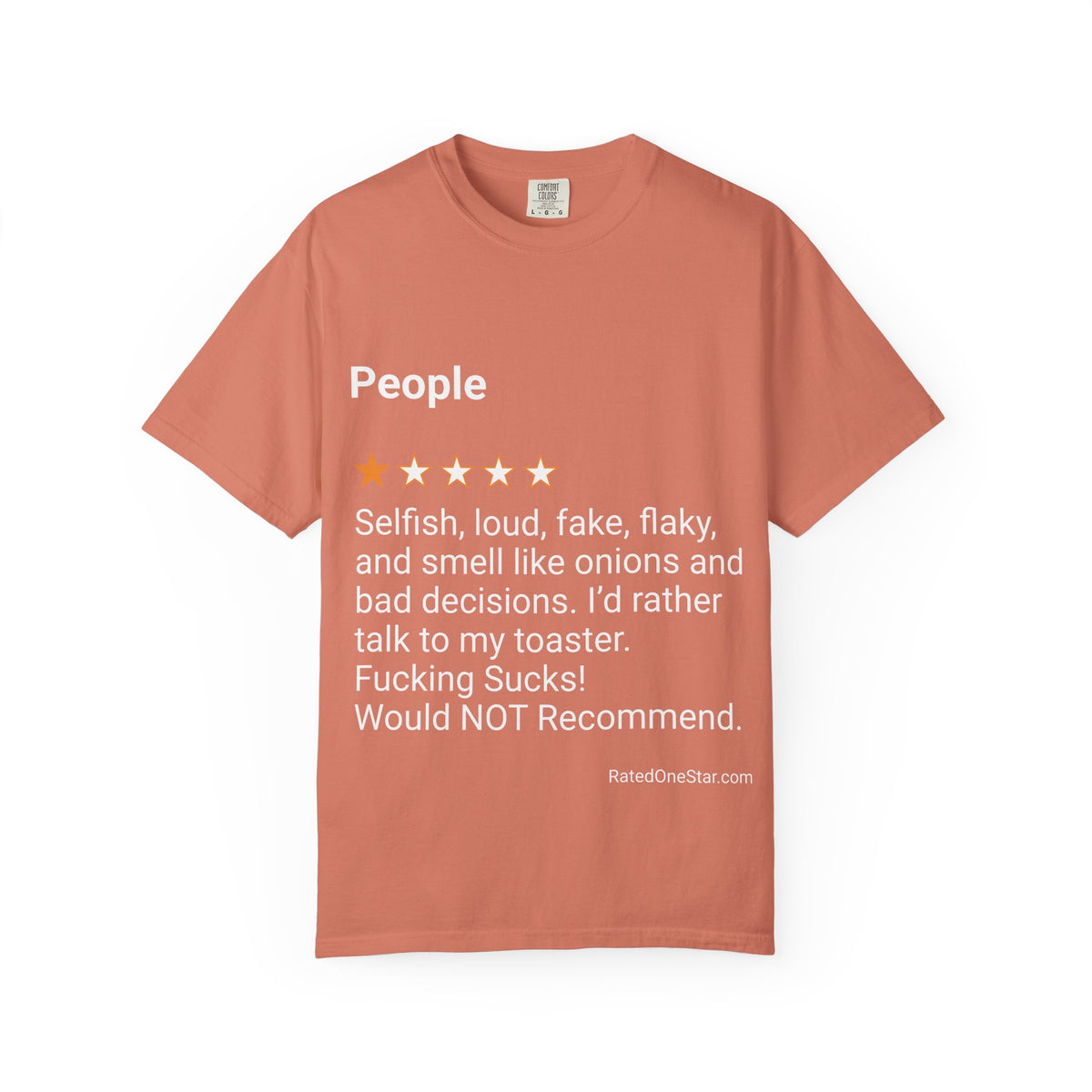PEOPLE - SELFISH - FRONT PRINT
