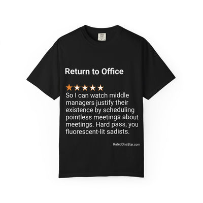 RETURN TO OFFICE - MIDDLE MANAGER