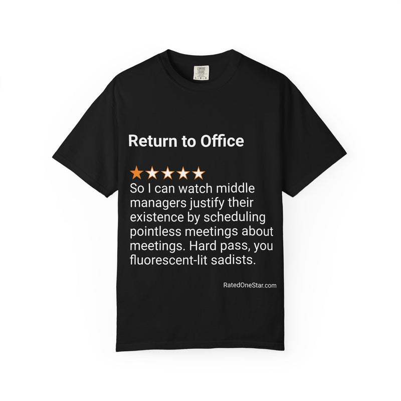 RETURN TO OFFICE - MIDDLE MANAGER