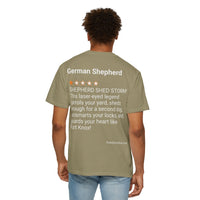 DOGS - GERMAN SHEPHERD - BACK PRINT