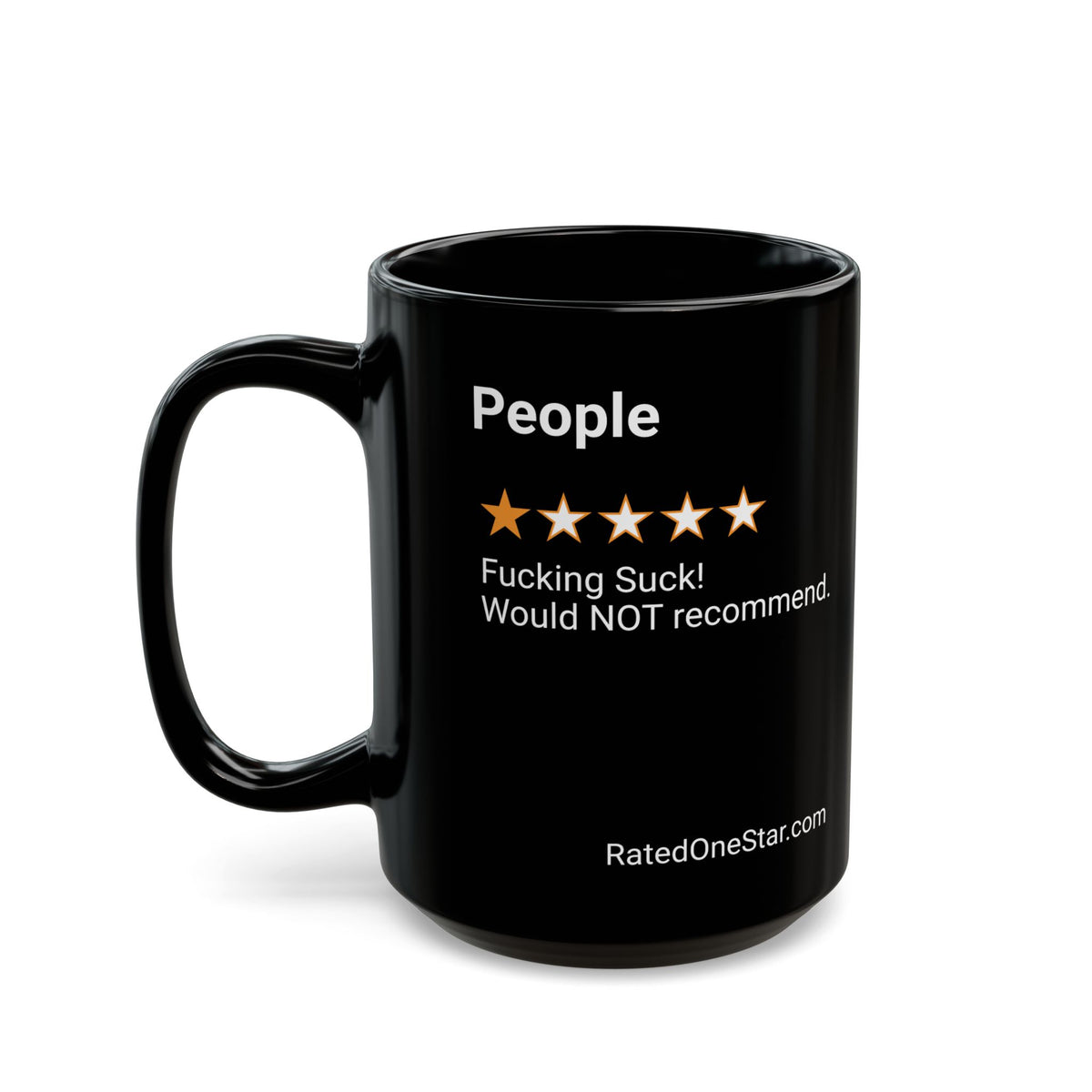 PEOPLE - BLACK MUG