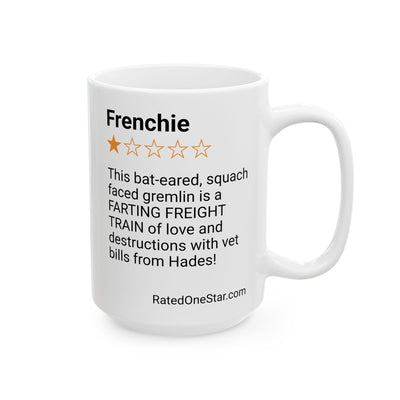 DOGS - FRENCHIE - WHITE MUG