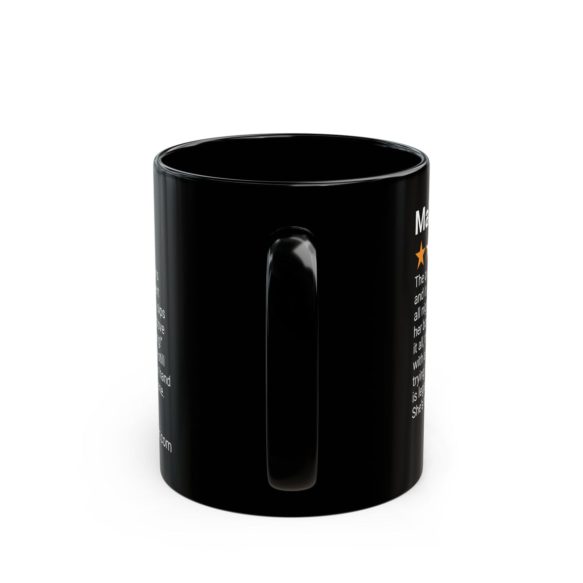 MAHJONG - QUIET ONE - BLACK MUG