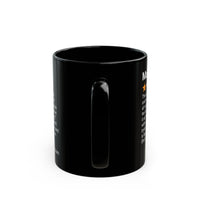 MAHJONG - QUIET ONE - BLACK MUG