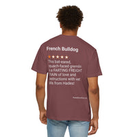 DOGS - FRENCH BULLDOG - BACK PRINT