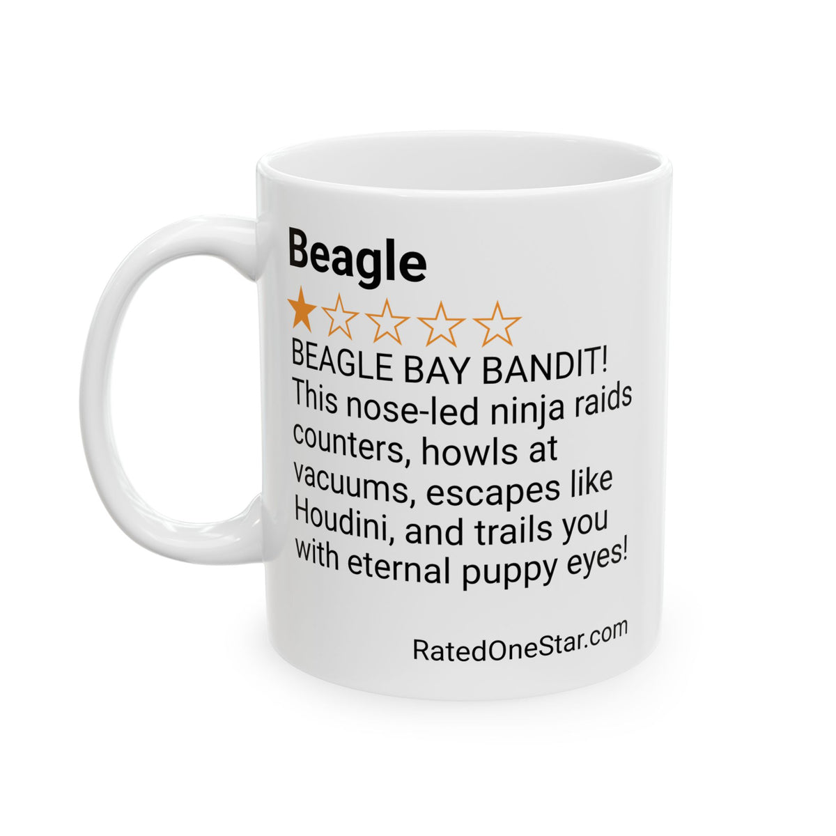 DOGS - BEAGLE - WHITE MUG