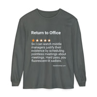 RETURN TO OFFICE - MIDDLE MANAGER
