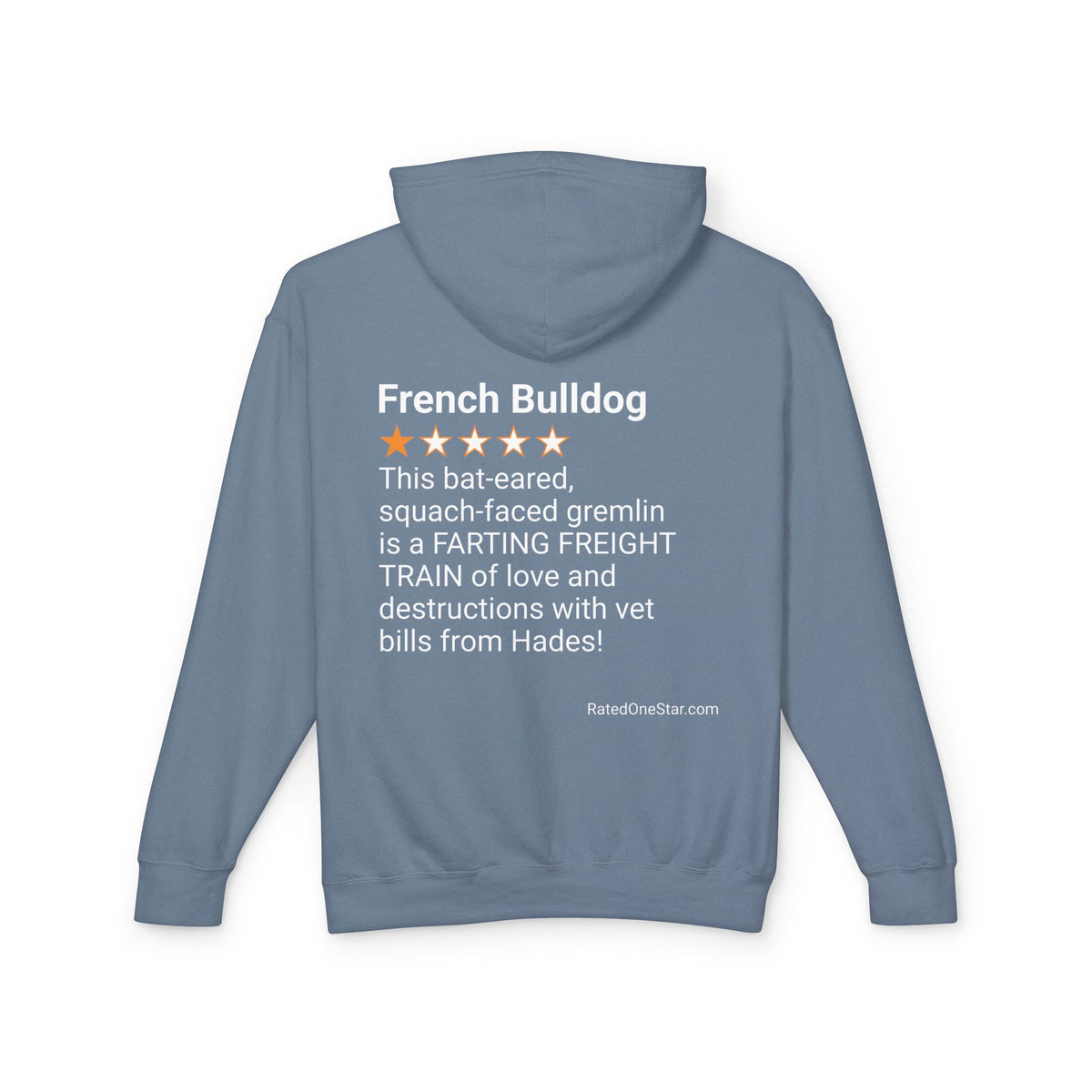 DOGS - FRENCH BULLDOG - BACK PRINT