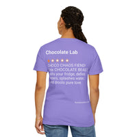 DOGS - CHOCOLATE LAB - BACK PRINT
