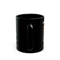 PEOPLE - RUDE - BLACK MUG