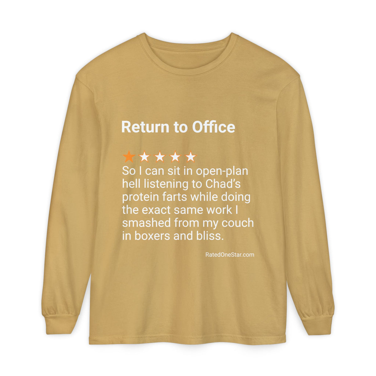 RETURN TO OFFICE - PROTEIN FARTS