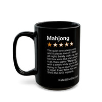 MAHJONG - QUIET ONE - BLACK MUG