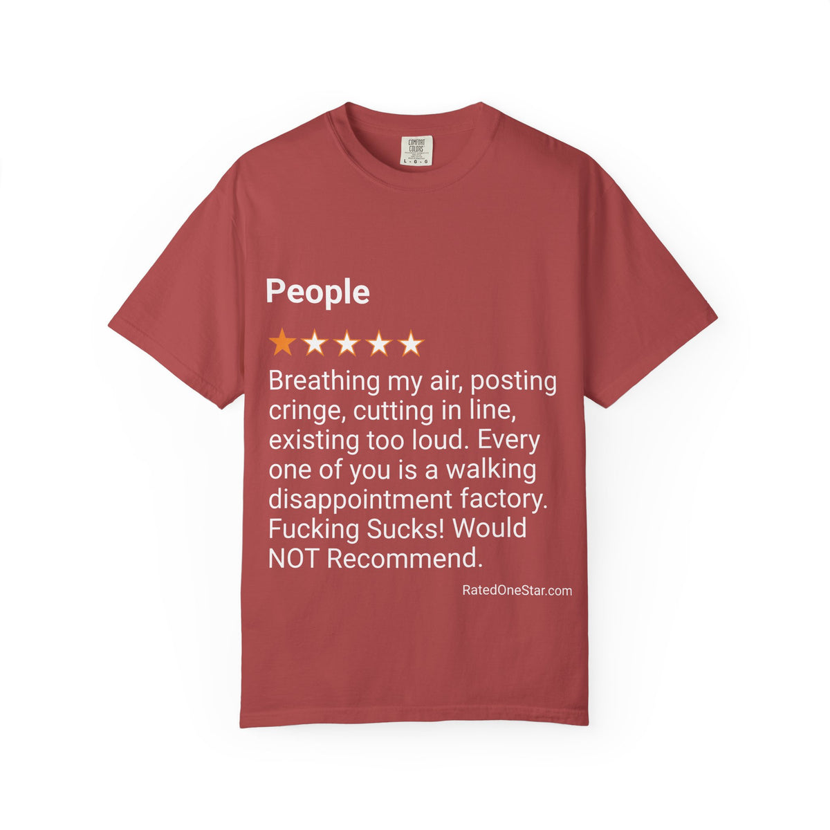 PEOPLE - POSTING CRINGE - FRONT PRINT