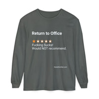 RETURN TO OFFICE