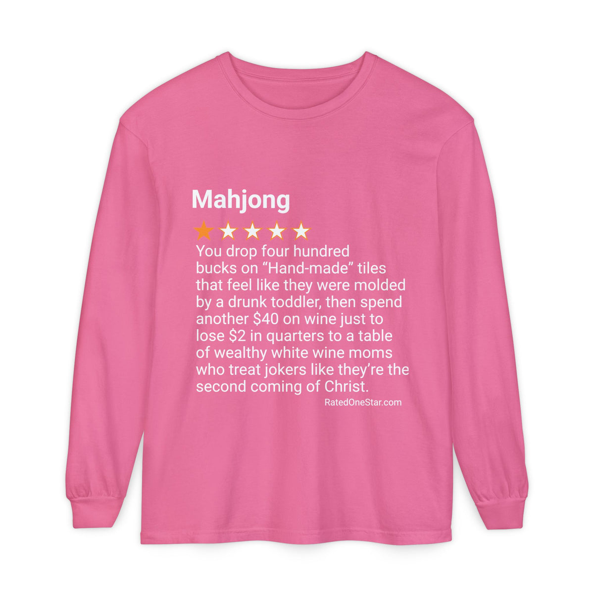 MAHJONG - PLASTIC SHIT MADE IN CHINA