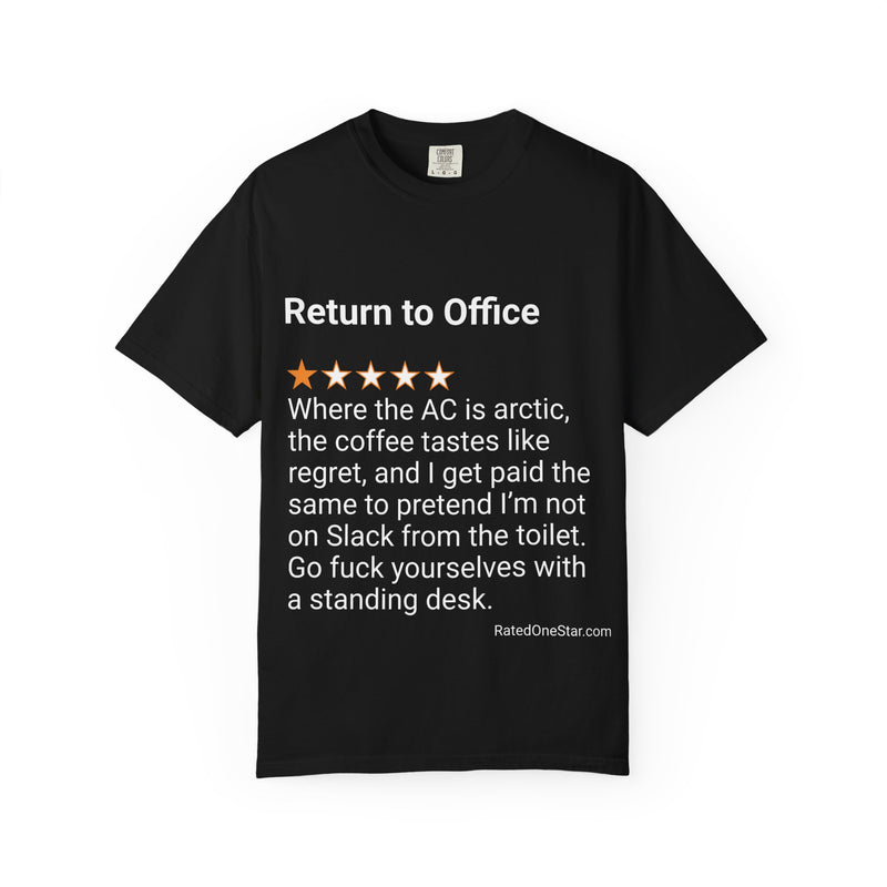 RETURN TO OFFICE - REGRET
