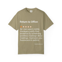RETURN TO OFFICE - MIDDLE MANAGER