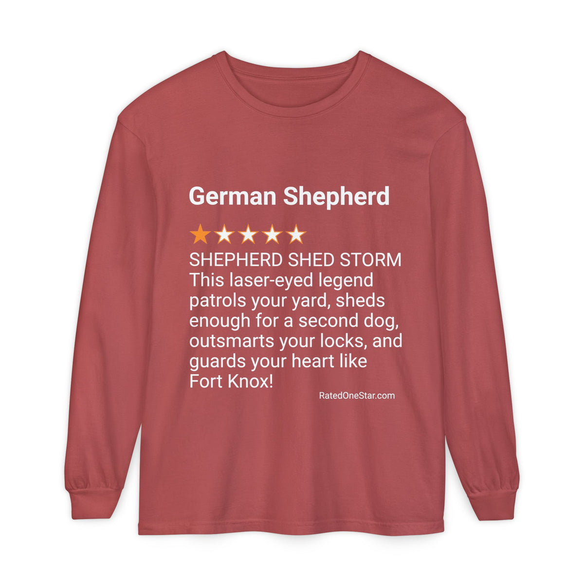 DOGS - GERMAN SHEPHERD - FRONT PRINT
