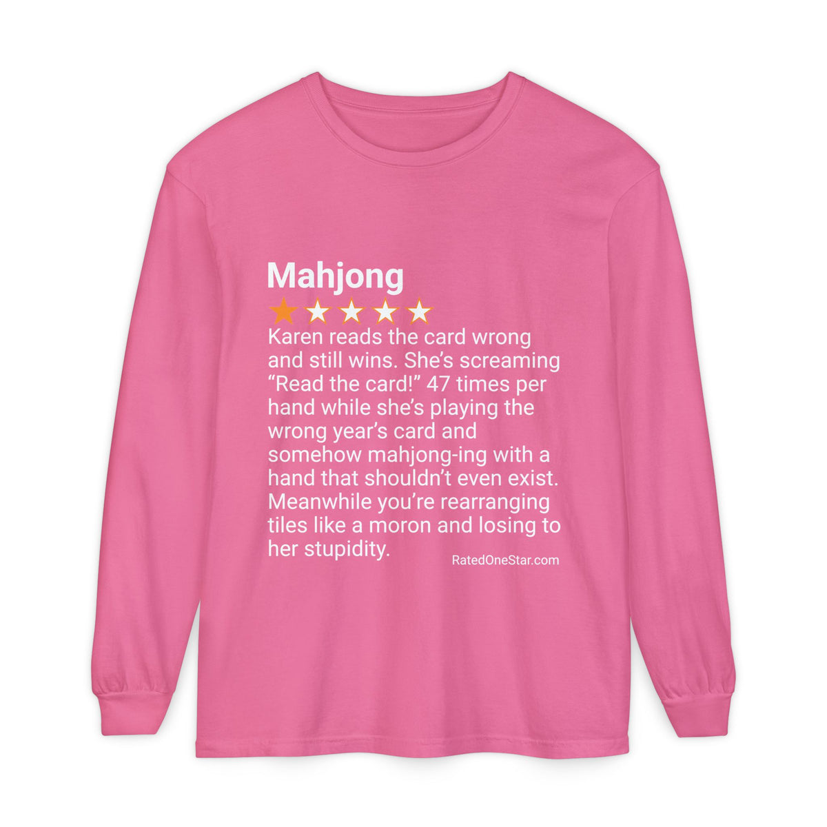 MAHJONG - READ THE CARD