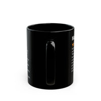 MAHJONG - READ THE CARD - BLACK MUG