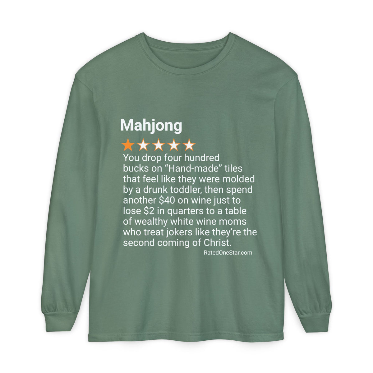 MAHJONG - PLASTIC SHIT MADE IN CHINA