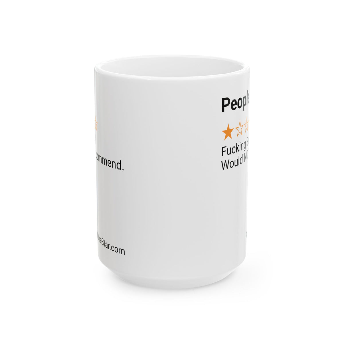 PEOPLE - WHITE MUG