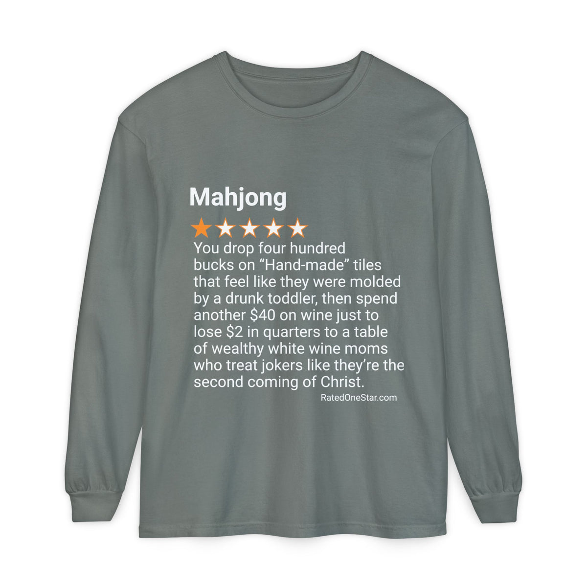 MAHJONG - PLASTIC SHIT MADE IN CHINA