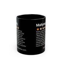 MAHJONG - READ THE CARD - BLACK MUG