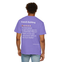 DOGS - FRENCH BULLDOG - BACK PRINT