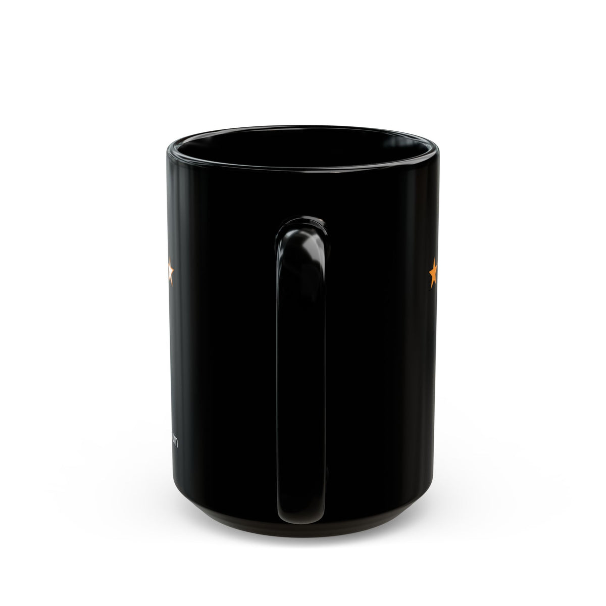 RATED ONE STAR - BLACK MUG