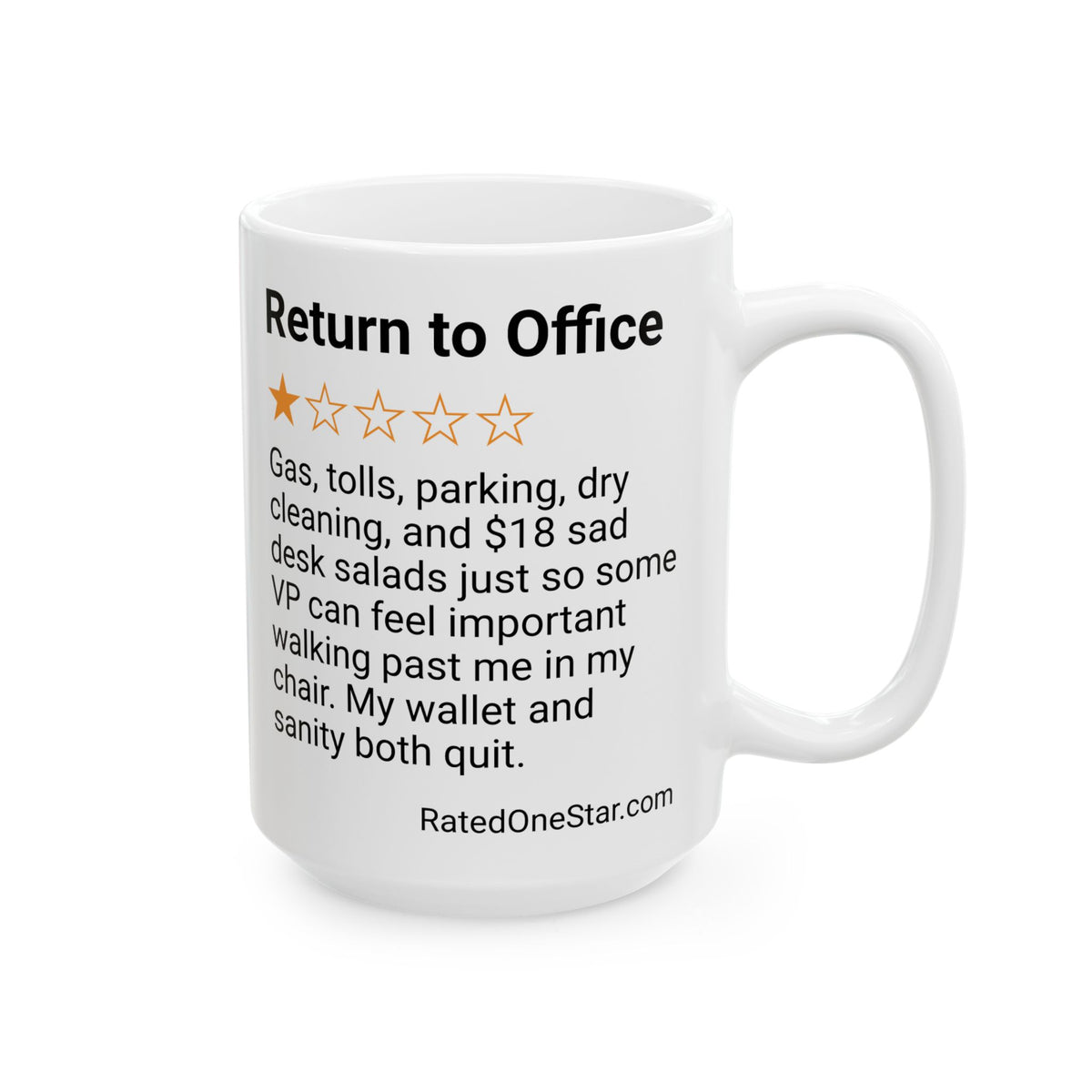RETURN TO OFFICE - VP - WHITE MUG