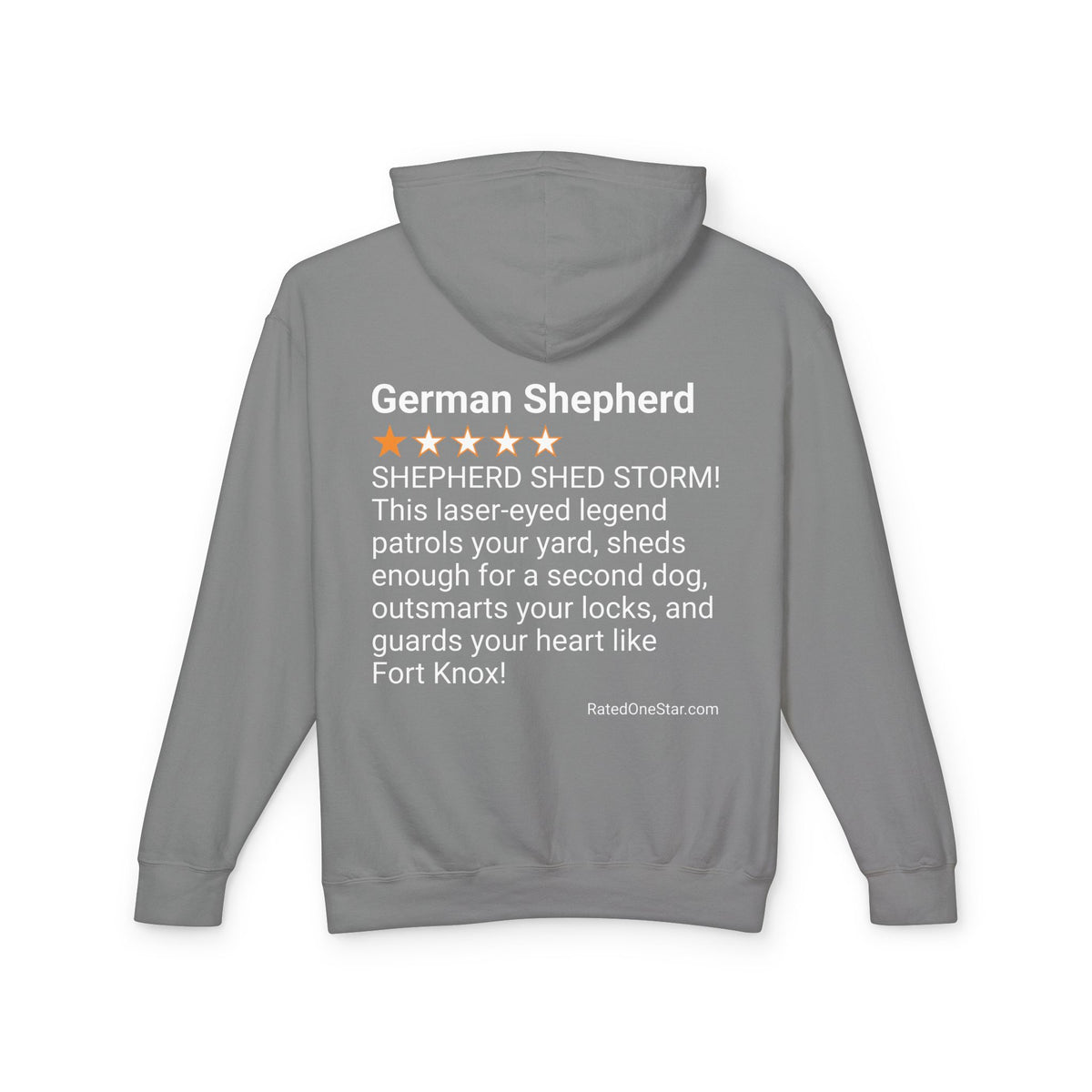 DOGS - GERMAN SHEPHERD - BACK PRINT