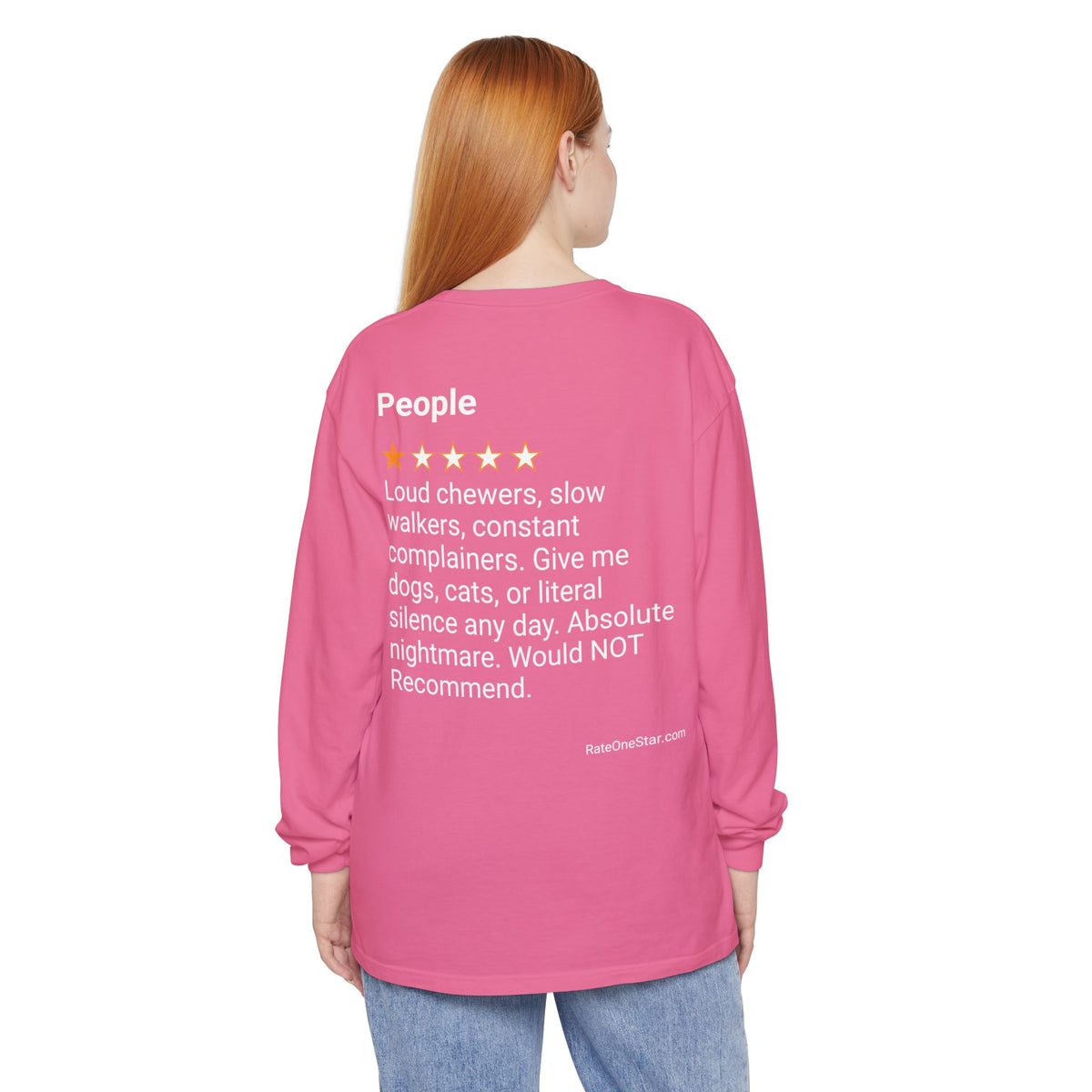 PEOPLE - LOUD CHEWERS - BACK PRINT