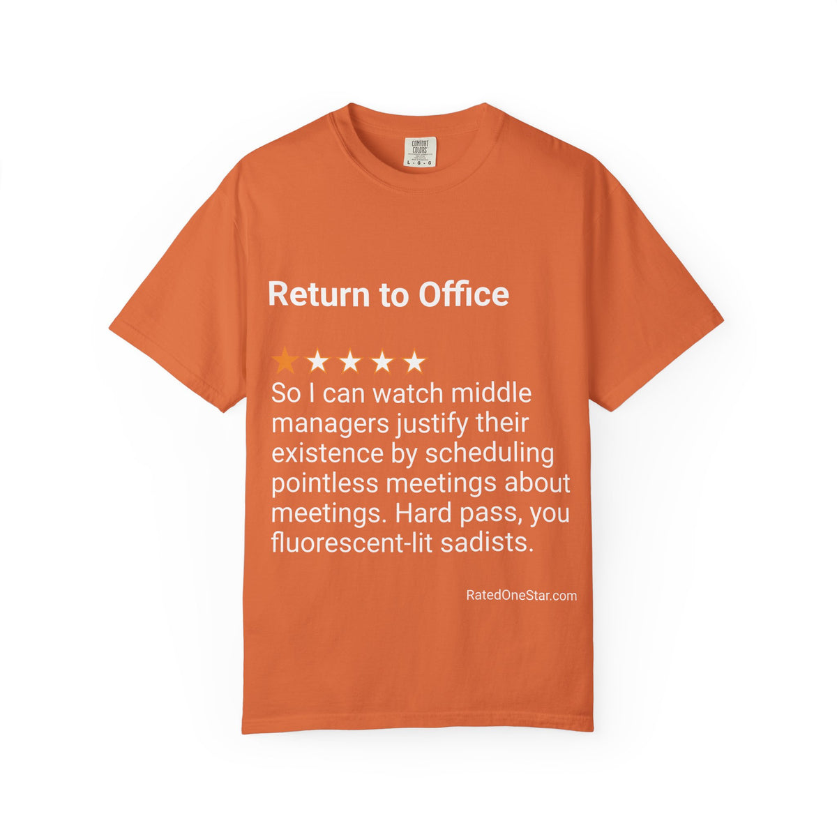 RETURN TO OFFICE - MIDDLE MANAGER