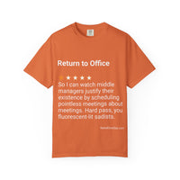 RETURN TO OFFICE - MIDDLE MANAGER