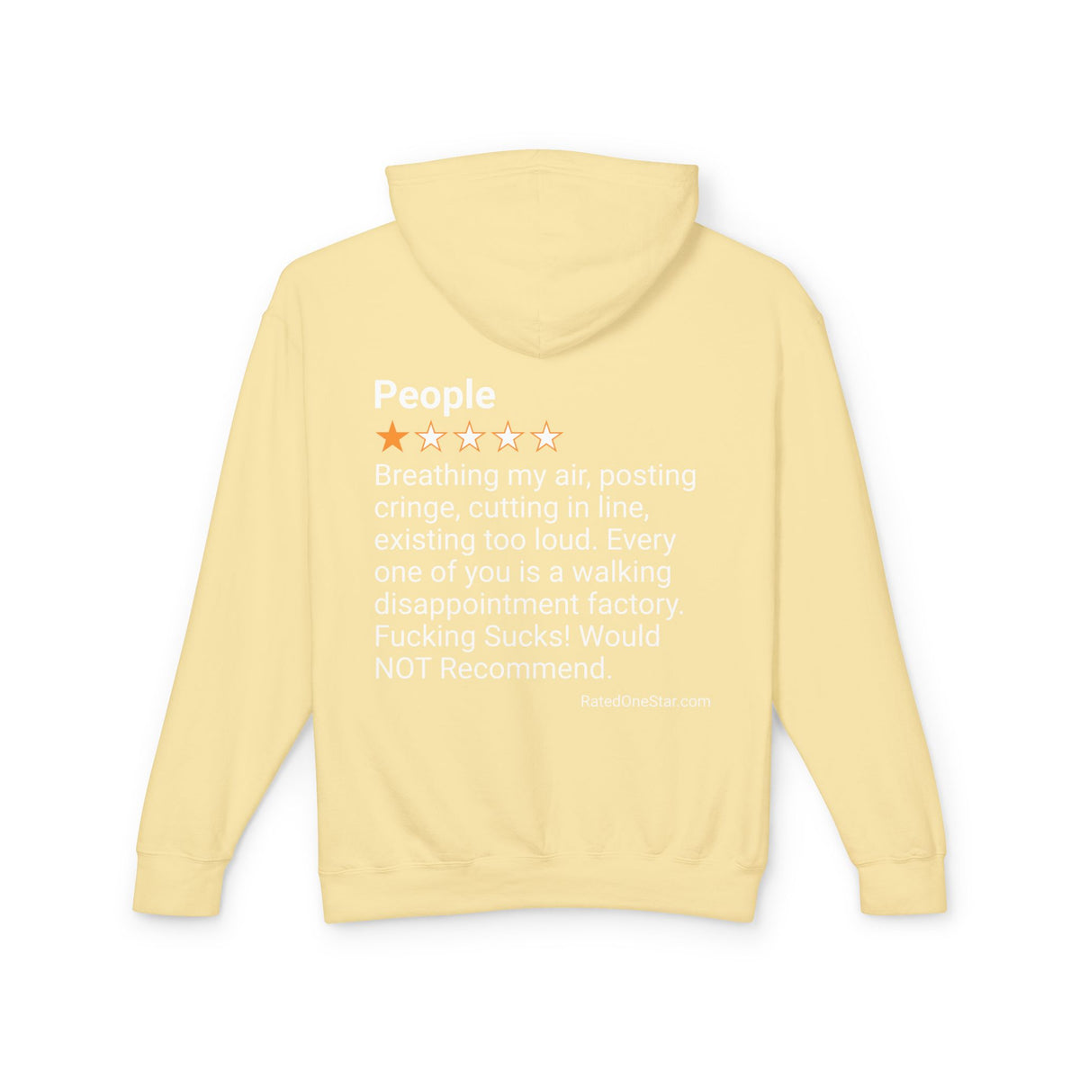 PEOPLE - POSTING CRINGE - BACK PRINT