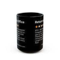 RETURN TO OFFICE - MICROWAVE FISH - BLACK MUG