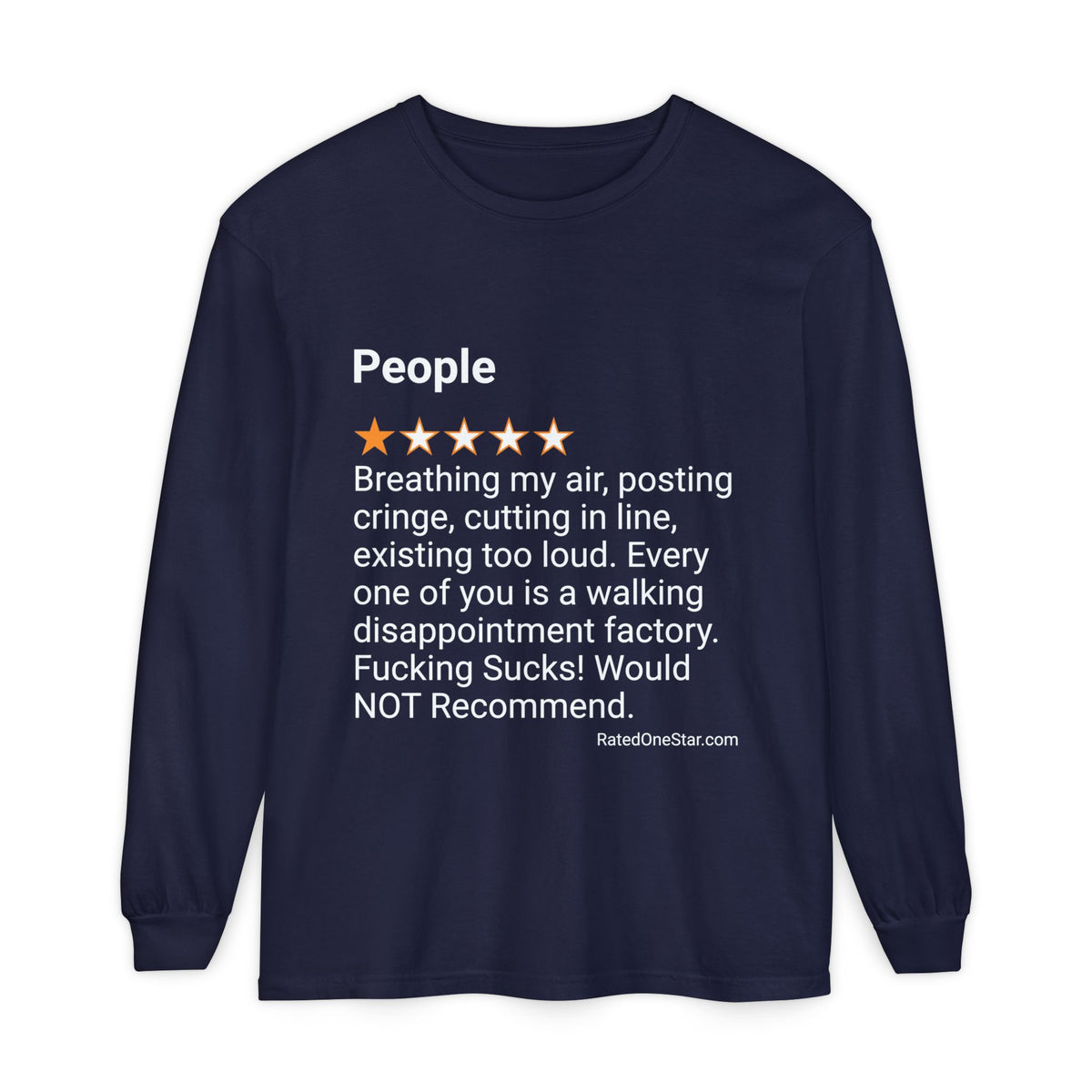 PEOPLE - POSTING CRINGE - FRONT PRINT