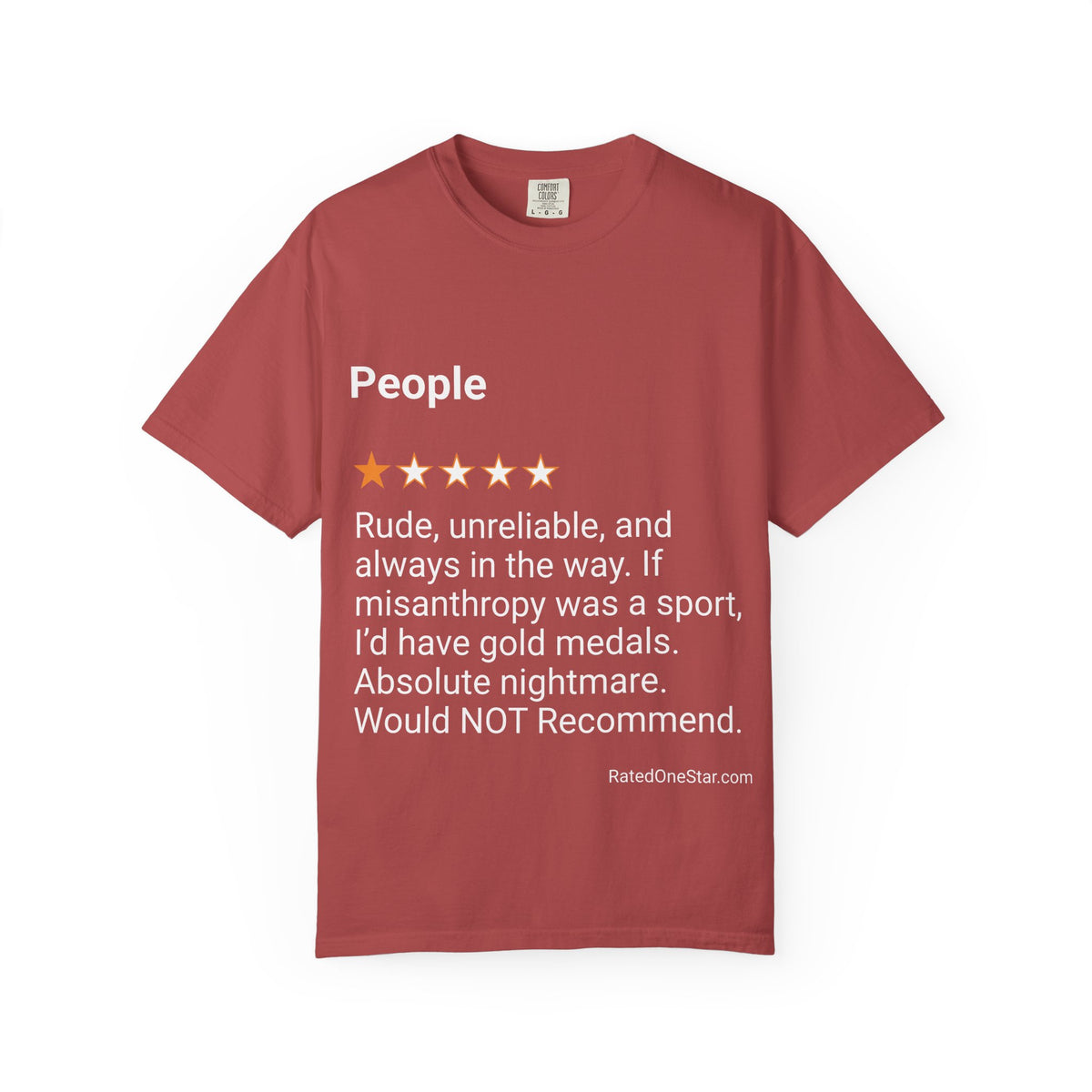 PEOPLE - RUDE - FRONT PRINT